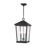 Z-Lite 3 Light Beacon 12" Outdoor Chain Mount, Oil Rubbed Bronze - 568CHXL-ORB