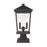 Z-Lite Beacon 2 Light Sq. Outdoor Pier Mount, Bronze/Clear - 568PHBS-SQPM-ORB