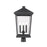 Z-Lite 3 Light Beacon XLR 12" Outdoor Post Light, Bronze - 568PHXLR-ORB