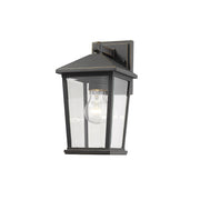 Z-Lite 1 Light Beacon 6" Outdoor Wall Sconce, Oil Rubbed Bronze - 568S-ORB