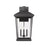 Z-Lite Beacon 4 Light Outdoor Wall Sconce in Black/Clear Beveled