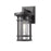 Z-Lite 1 Light Jordan 6" Outdoor Wall Sconce, Black - 570S-BK