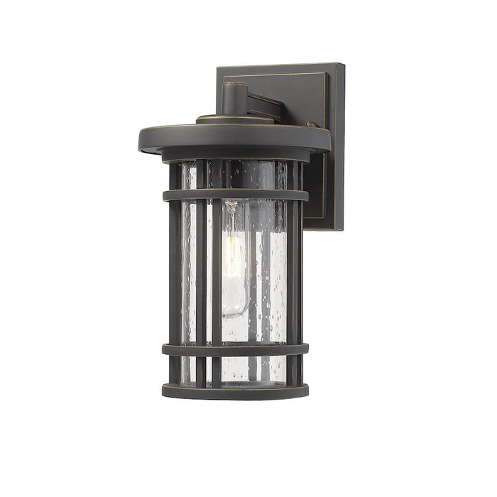 Z-Lite 1 Light Jordan 6" Outdoor Wall Sconce, Oil Rubbed Bronze - 570S-ORB