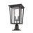 Z-Lite Seoul 2 Light Outdoor Pier Mount, Bronze/Clear - 571PHBR-533PM-ORB