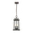 Z-Lite Millworks 2 Light Outdoor Chain Ceiling Light, Bronze/Clear - 574CHM-ORB