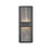 Z-Lite Eclipse 2 Light Outdoor Wall Sconce, Black/Seedy