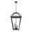 Z-Lite Talbot 4 Lt Outdoor Chain Mount Ceiling, Black/Beveled