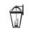 Z-Lite Talbot 4 Light Outdoor Wall Sconce, Black/Clear Beveled