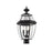 Z-Lite Westover 3 Light 20" Outdoor Post Mount, Black/Beveled - 580PHB-BK