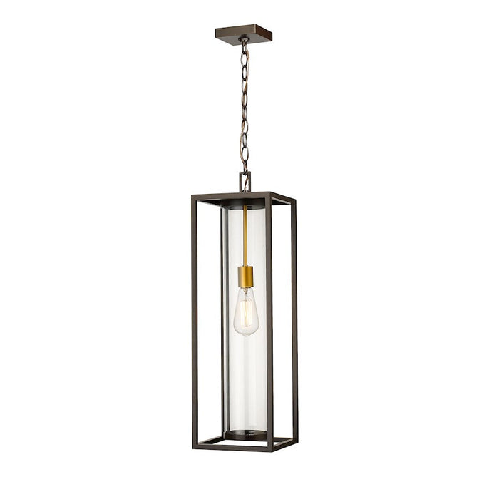 Z-Lite Dunbroch 1 Light 27" Outdoor Chain Ceiling