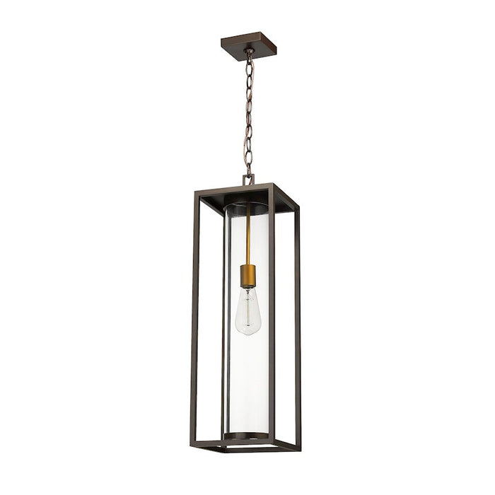 Z-Lite Dunbroch 1 Light 27" Outdoor Chain Ceiling