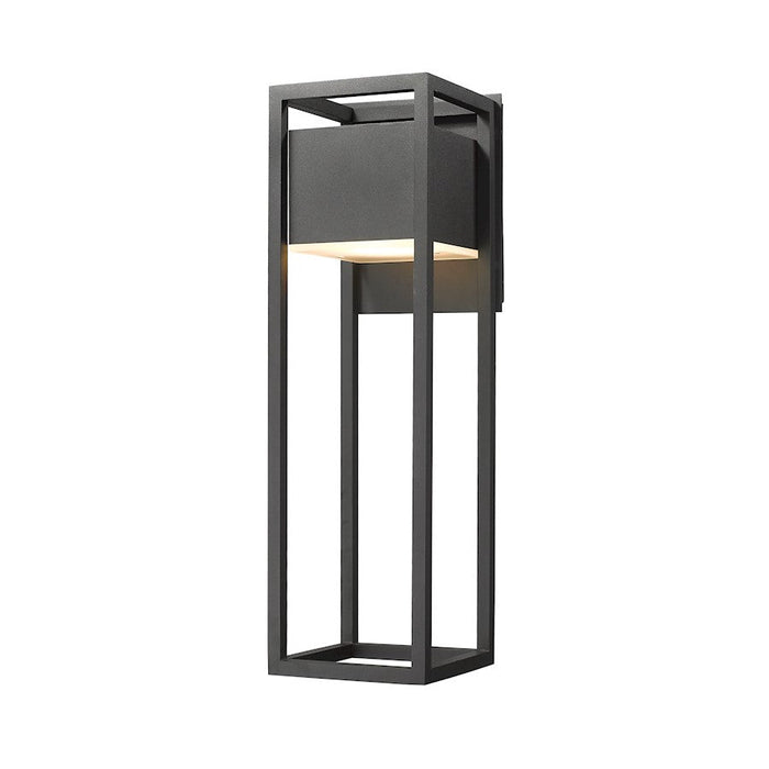 Z-Lite Barwick 1 Light 24.5" Outdoor Wall Sconce, Black - 585B-BK-LED