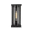 Z-Lite Glenwood 1 Light Outdoor Wall Sconce, Black, Clear