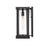 Z-Lite Glenwood 1 Light Outdoor Wall Sconce, Black, Clear