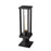 Z-Lite Glenwood 1 Light Outdoor Pier Mount, Black