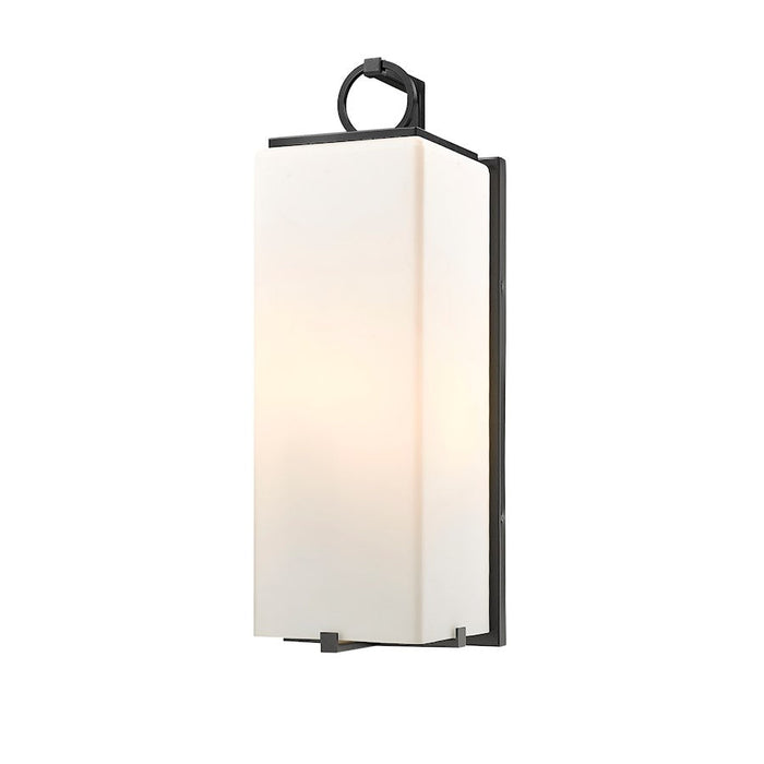 Z-Lite Sana 3 Light Outdoor Wall Sconce, Black