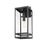 Z-Lite Nuri 1 Light 21" Outdoor Wall Sconce in Black/Clear