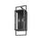 Z-Lite Lucian 2 Light Outdoor Wall Sconce in Black/Clear