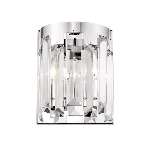 Z-Lite 2 Light Cormac 8" Chandelier, Chrome - 6009-2S-CH