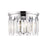 Z-Lite Cormac 4 Light Flush Mount, Chrome/Clear - 6009F15CH