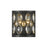 Z-Lite Dealey 2 Light 9" Wall Sconce, Black, Black/Clear Crystal