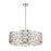 Z-Lite Dealey 8 Light 8.75" Chandelier, Clear Crystal