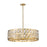 Z-Lite Dealey 8 Light 8.75" Chandelier, Clear Crystal