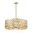 Z-Lite Dealey 8 Light 8.75" Chandelier, Clear Crystal