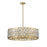 Z-Lite Dealey 8 Light 8.75" Chandelier, Clear Crystal