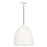 Z-Lite Z Studio Dome Pendant 3 Light Pendant, Matte White - 6012P19-SWH