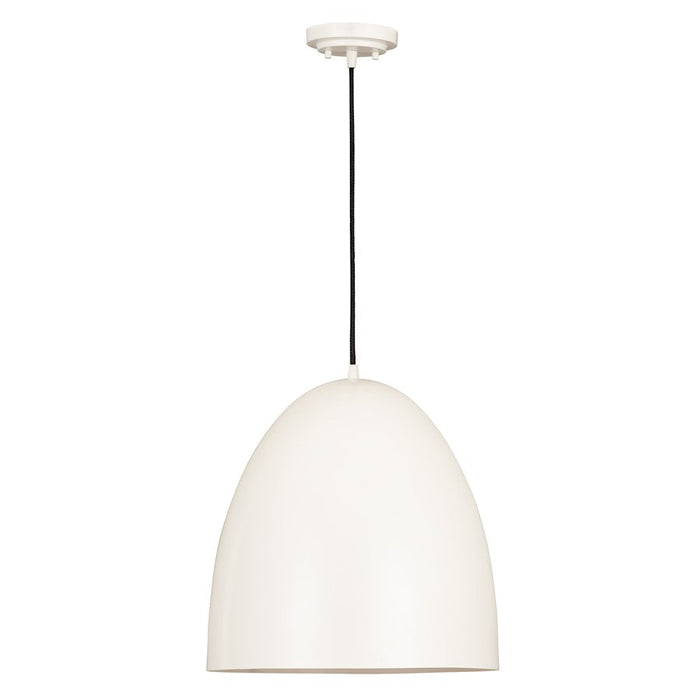 Z-Lite Z Studio Dome Pendant 3 Light Pendant, Matte White - 6012P19-SWH