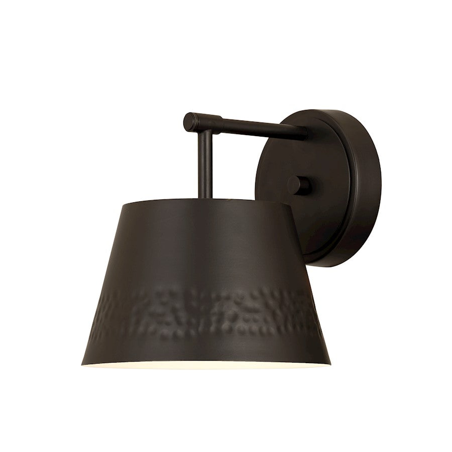 Z-Lite Maddox 1 Light Wall Sconce, Matte Black - 6013-1S-MB