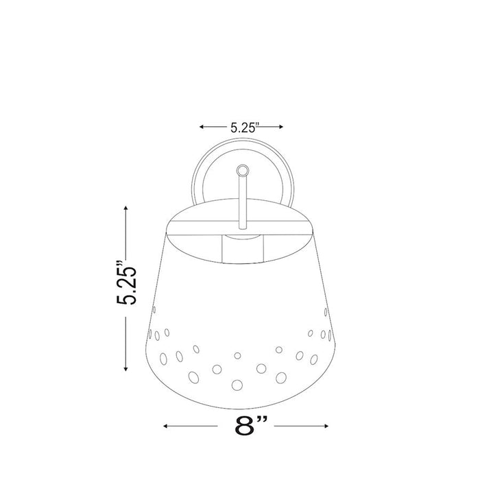 Z-Lite Katie 1 Light Wall Sconce