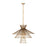 Z-Lite Alito 8 Light Chandelier, Rubbed Brass - 6015-8RB