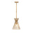 Z-Lite Alito 1 Light Mini Pendant, Rubbed Brass - 6015MP-RB