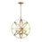 Z-Lite 4 Light Aranya 18" Wall Sconce, Heirloom Brass - 6017-4S-HB