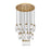 Z-Lite Arden 27 Light Chandelier, Rubbed Brass/Clear - 651P-27R-RB