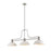 Z-Lite 3 Light Melange 13" Chandelier, Brushed Nickel/Matte Opal - 725-3BN-DMO14