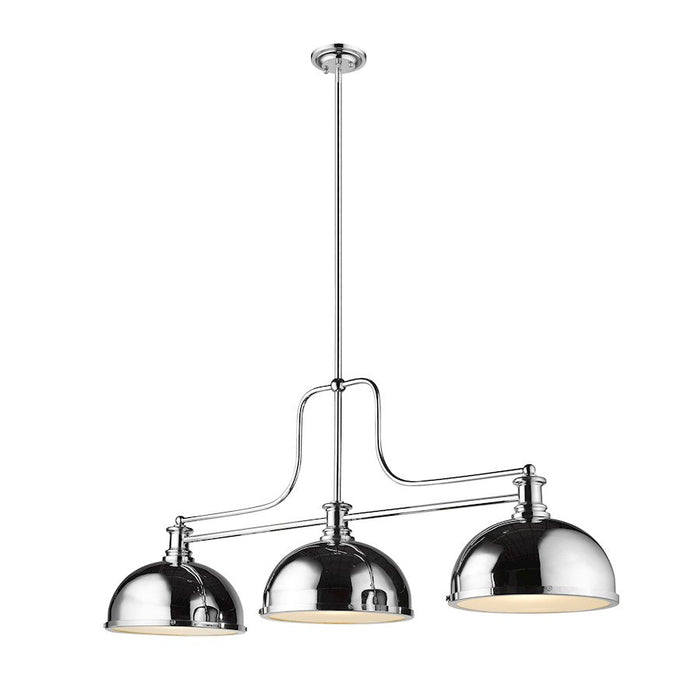 Z-Lite Melange 3 Light Chandelier, Chrome - 725-3CH-D12CH