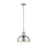 Z-Lite 1 Light Melange 13" Pendant, Brushed Nickel - 725P12-BN