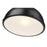 Z-Lite Melange 1 Light Pendant, Matte Black