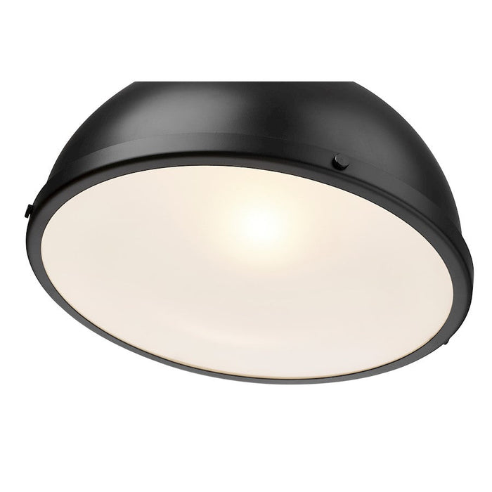 Z-Lite Melange 1 Light Pendant, Matte Black