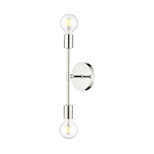 Z-Lite Modernist 2 Light Wall Sconce in Chrome - 731-2S-CH