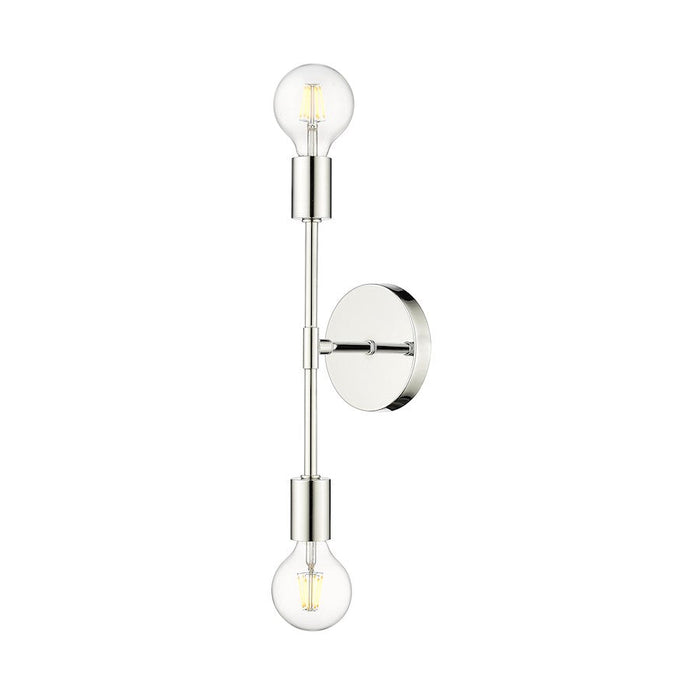 Z-Lite Modernist 2 Light Wall Sconce in Chrome - 731-2S-CH