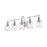 Z-Lite Bryant 5 Light Vanity in Chrome/Clear Seedy - 734-5V-CH