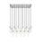 Z-Lite Beau 17 Light Chandelier, Brushed Nickel/Clear - 740P-17L-BN