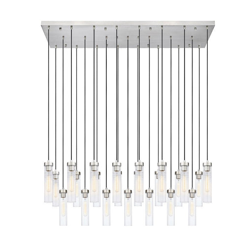 Z-Lite Beau 23 Light Chandelier, Brushed Nickel/Clear - 740P-23L-BN