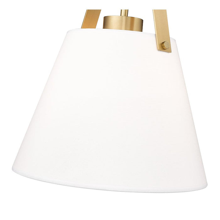 Z-Lite Z-Studio Linen 1 Light Pendant