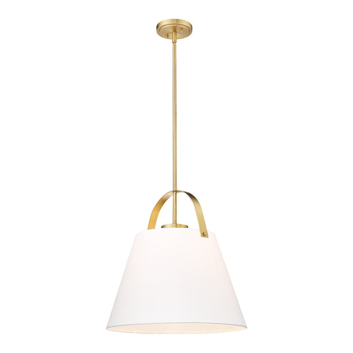 Z-Lite Z-Studio Linen 1 Light Pendant