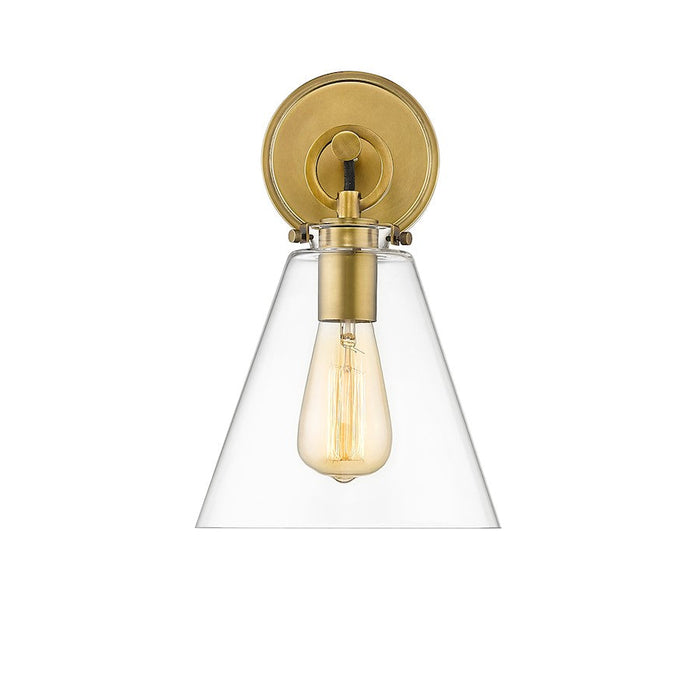 Z-Lite Harper 1 Light 12.25" Wall Sconce, Clear